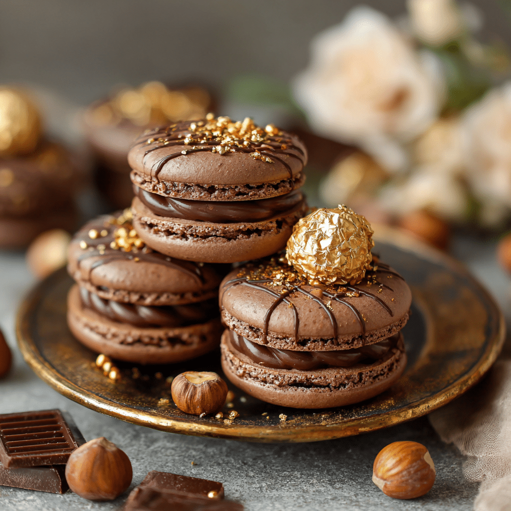 Brown Sugar Macarons Recipe - Recipe Image