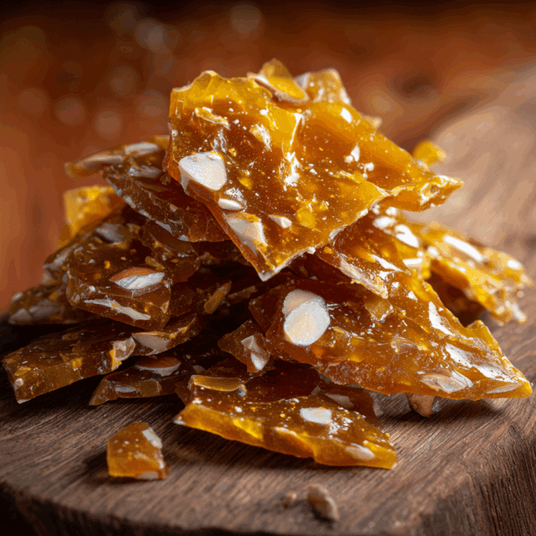 Honey Almond Brittle Recipe