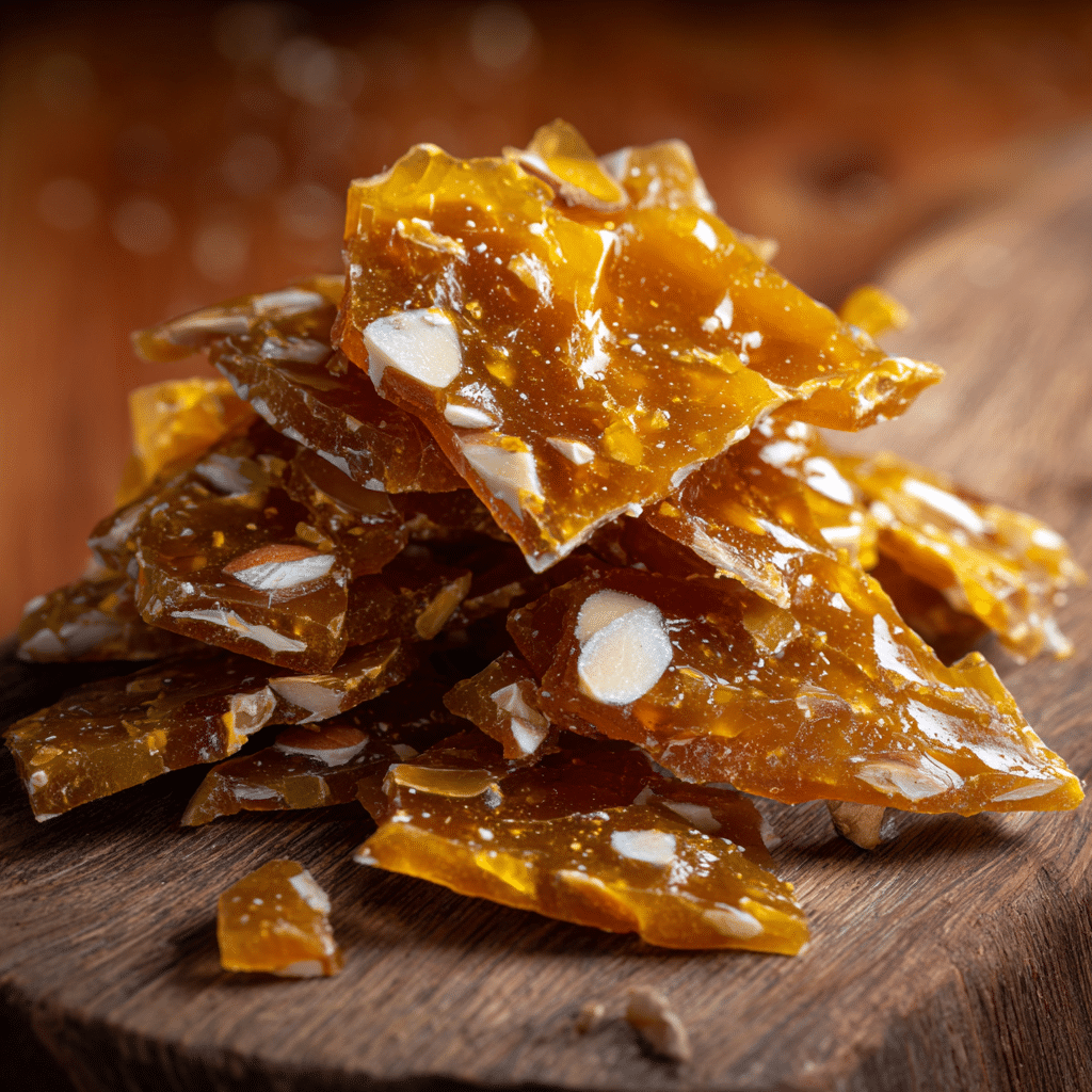 Honey Almond Brittle Recipe