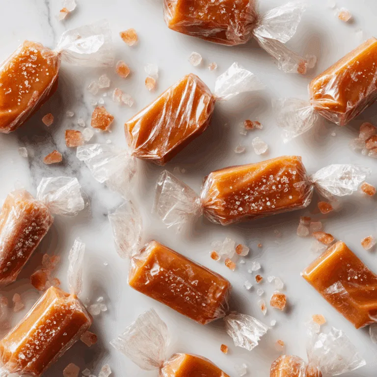 Salted Caramel Candies Recipe