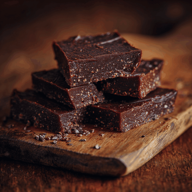 Chocolate Fudge Squares Recipe