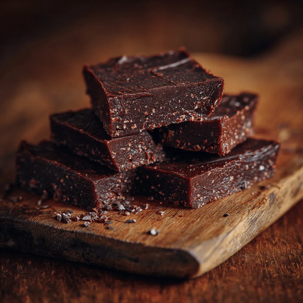 Chocolate Fudge Squares Recipe