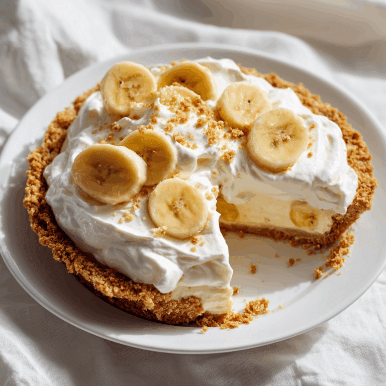 Banana Cream Pie Recipe