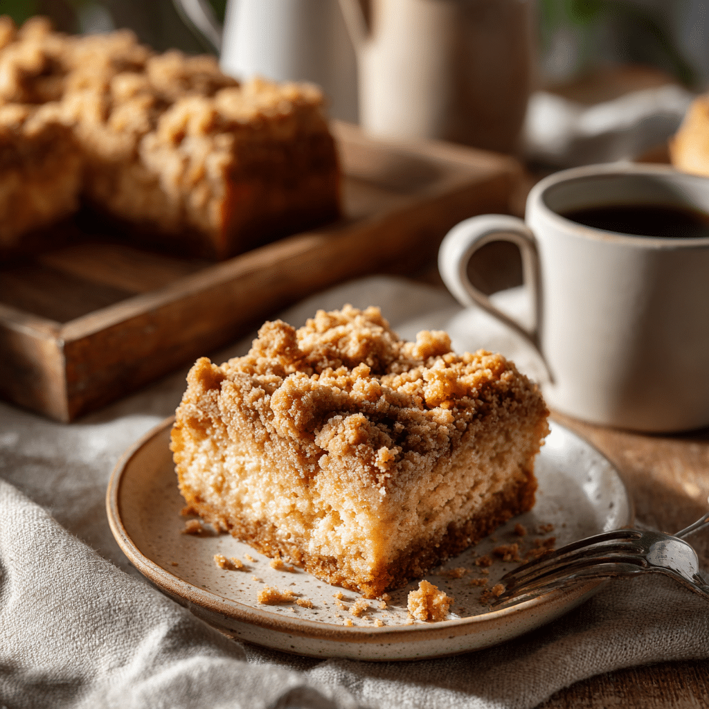Cardamom Crumb Cake Recipe