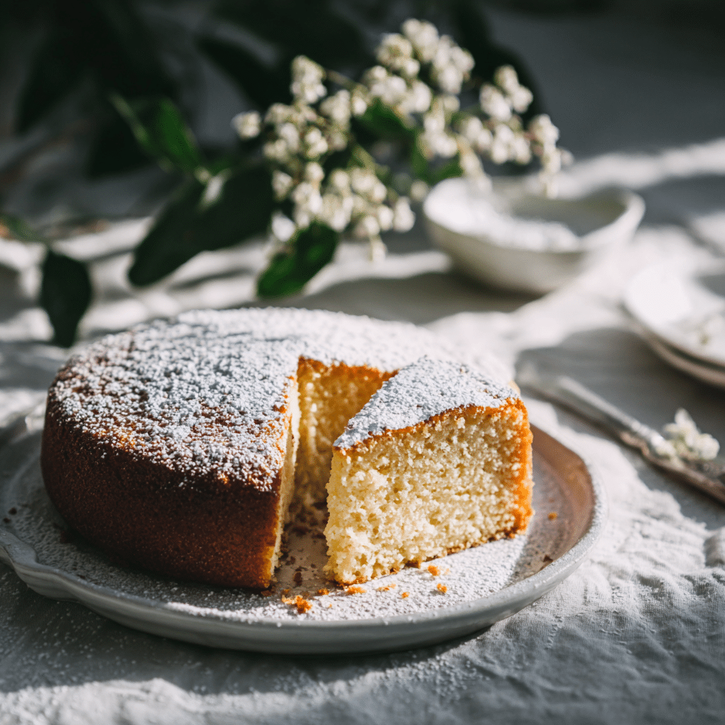 Almond Ricotta Cake Recipe