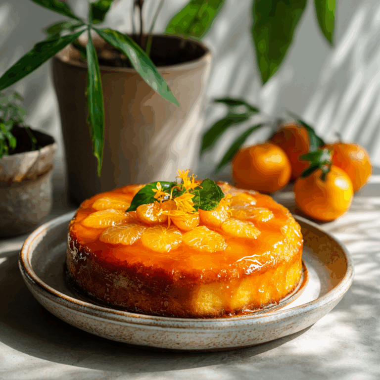 Flourless Tangerine Cake Recipe