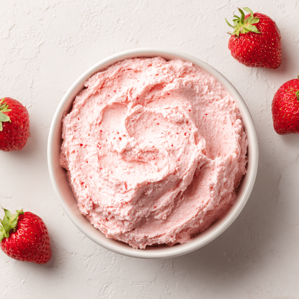 Strawberry Buttercream (Natural Fruit Version) Recipe - Recipe Image