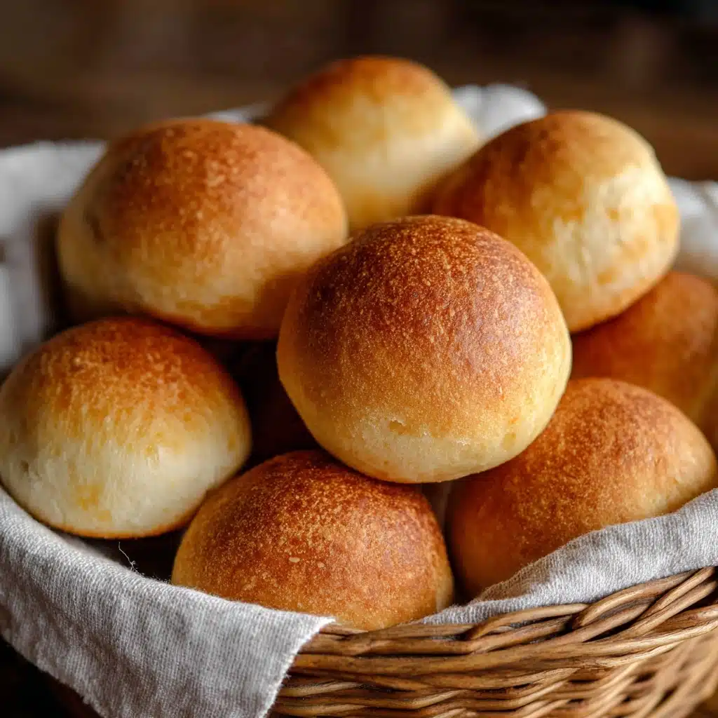 Pillowy Soft Home Made Dinner Rolls Recipe - Recipe Image