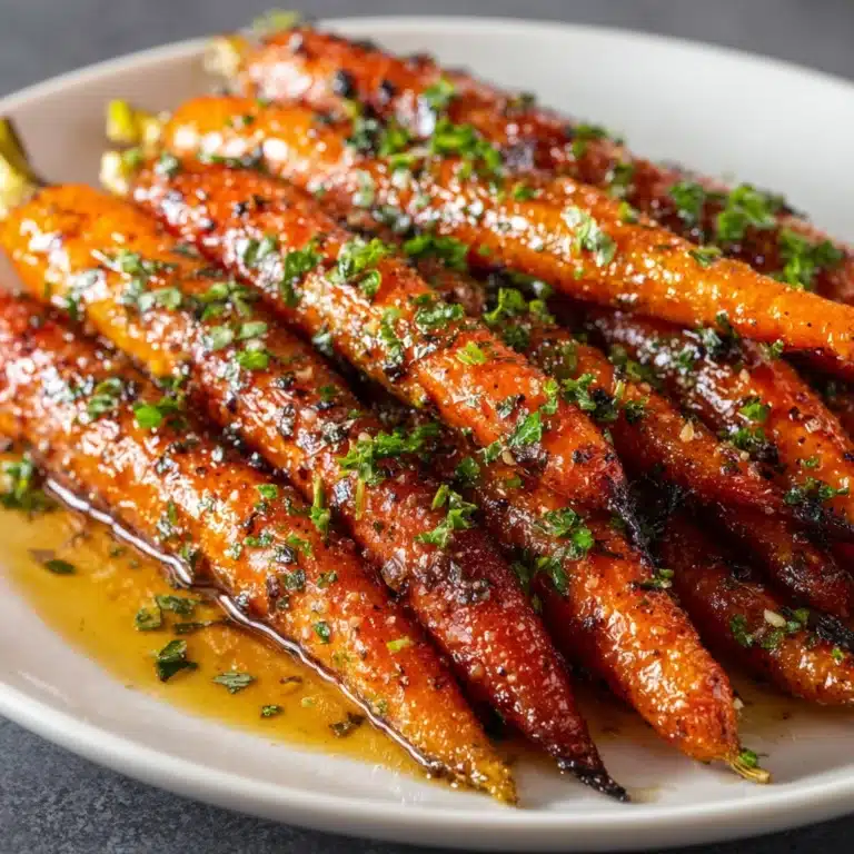 Maple Glazed Roasted Carrots Recipe