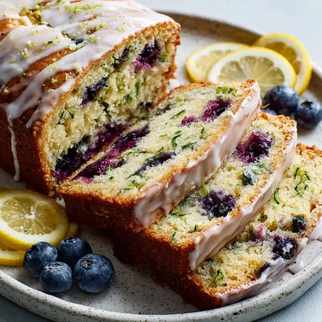 Lemon Blueberry Zucchini Cake Recipe - Recipe Image