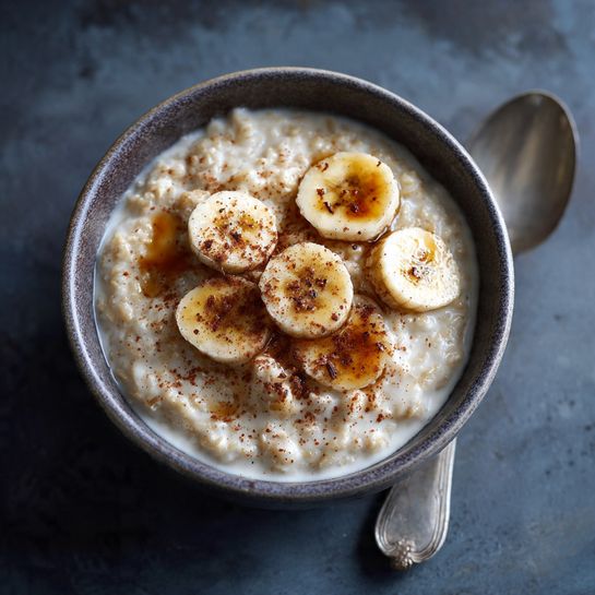 Banana Cinnamon Rice Pudding Recipe - Recipe Image