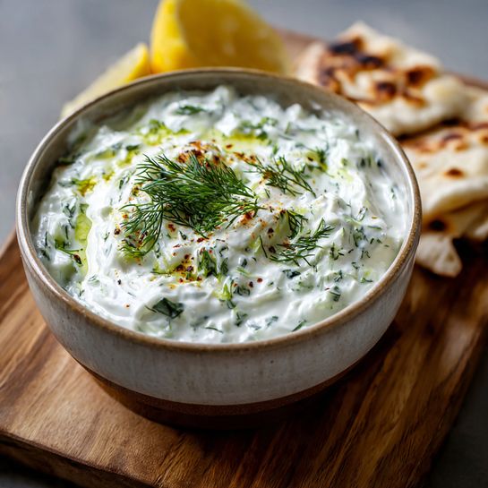 Thick And Creamy Tzatziki Recipe - Recipe Image