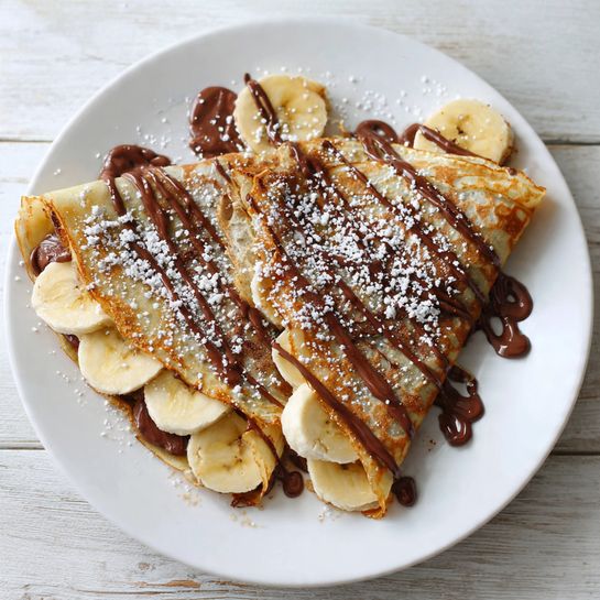 Banana Nutella Crepes Recipe