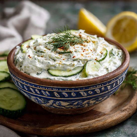Thick And Creamy Tzatziki Recipe