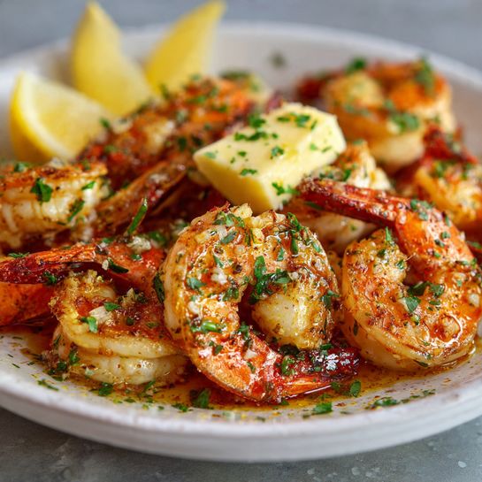 Garlic Butter Shrimp Recipe - Recipe Image
