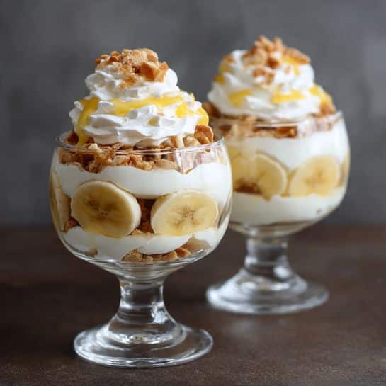 Banana Cream Pie Parfaits Recipe
