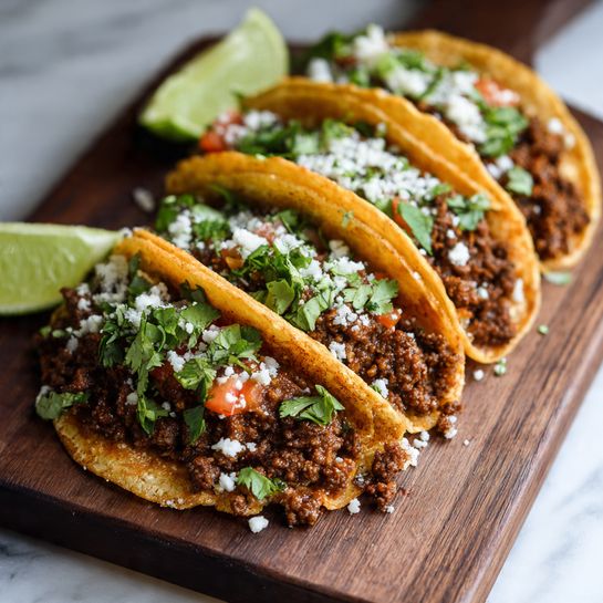 Spicy Beef Tacos Recipe