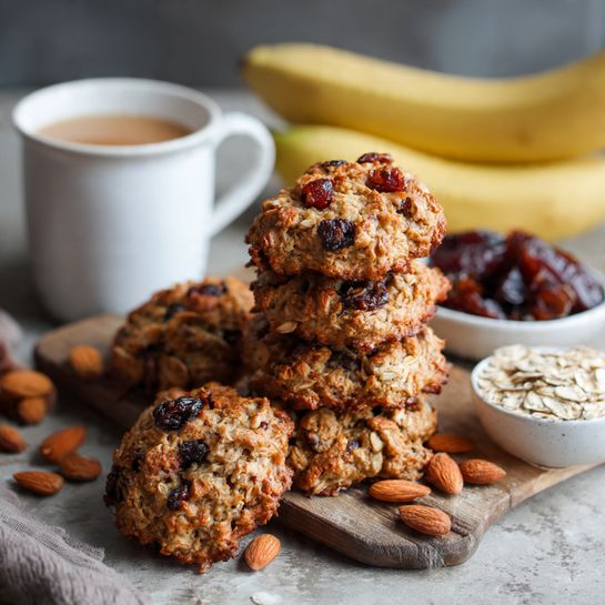 Banana Almond Breakfast Cookies Recipe - Recipe Image
