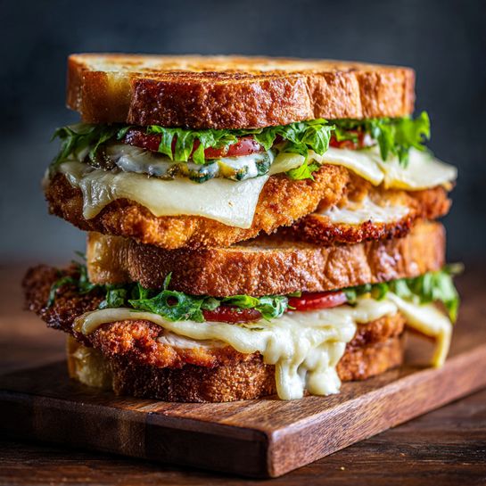 Crispy Chicken Schnitzel Sandwich Recipe