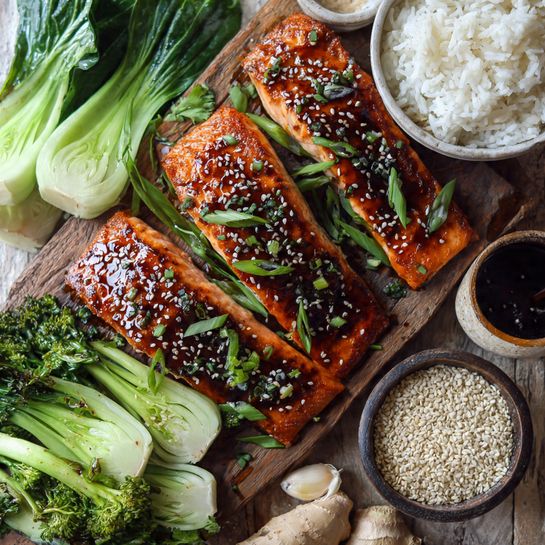 Honey Soy Glazed Salmon Recipe