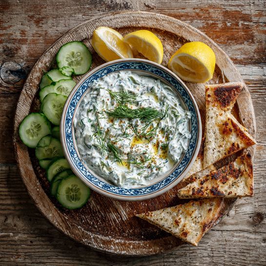 Thick And Creamy Tzatziki Recipe - Recipe Image