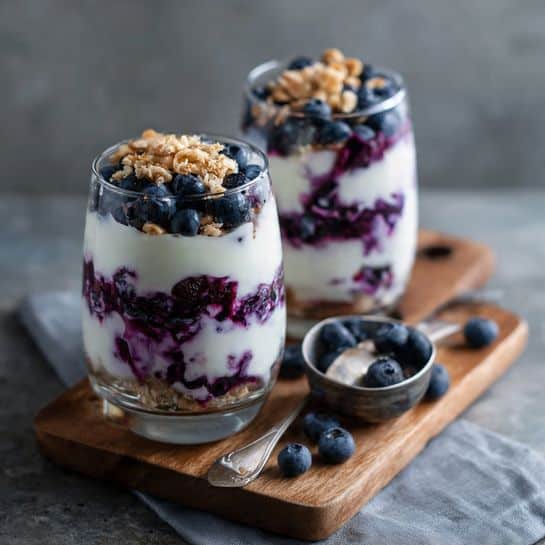 Blueberry Yogurt Parfait Recipe - Recipe Image