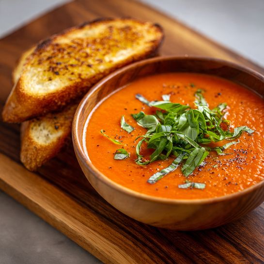 Tomato Basil Soup Recipe - Recipe Image