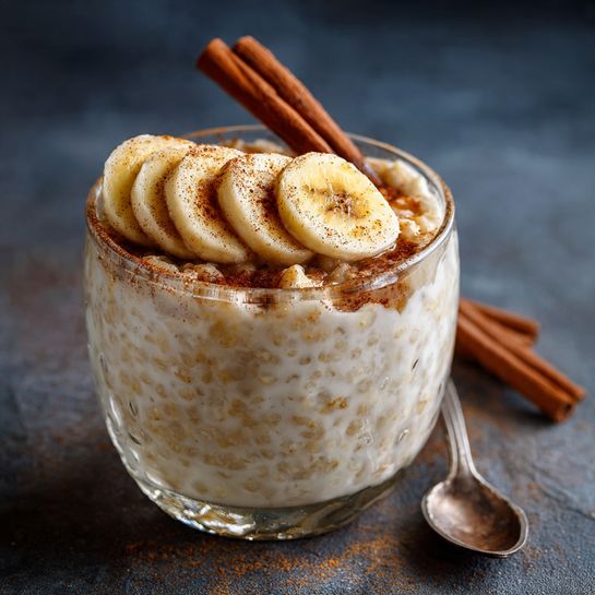 Banana Cinnamon Rice Pudding Recipe