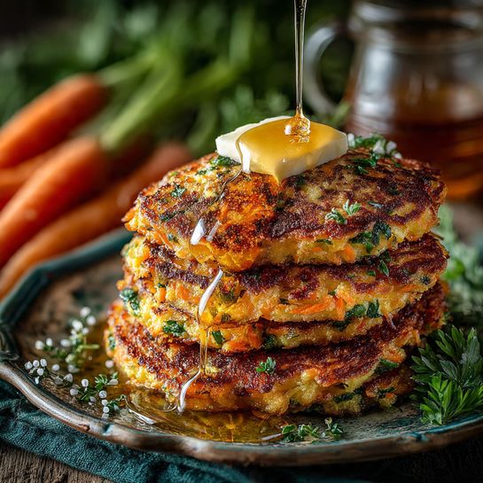 Carrot Pancakes Recipe
