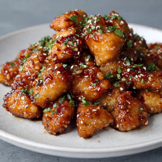 Honey Garlic Chicken Bites Recipe - Recipe Image