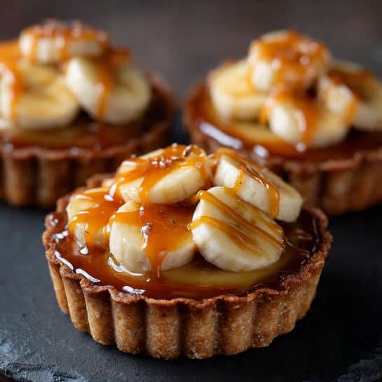 Banana Caramel Mini Tarts Recipe