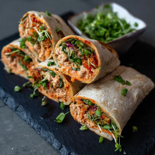 Spicy Tuna Wraps Recipe - Recipe Image