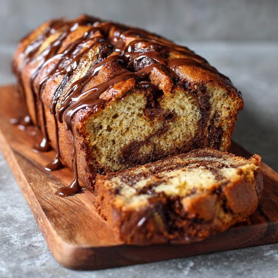Banana Chocolate Swirl Bread Recipe - Recipe Image