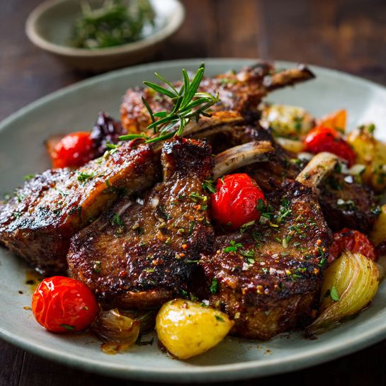 Greek Lamb Chops Recipe