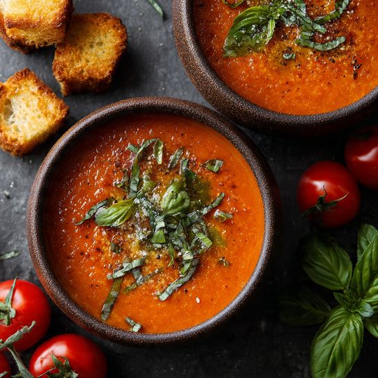Tomato Basil Soup Recipe - Recipe Image