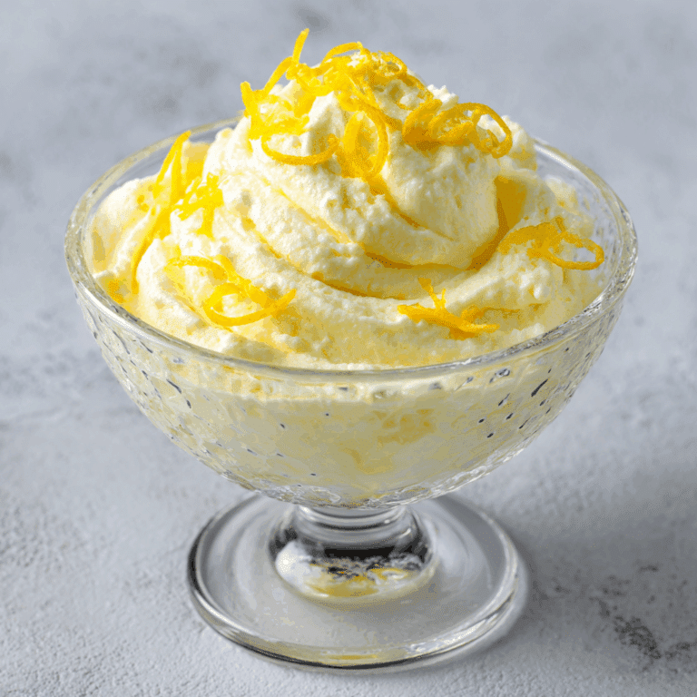 Lemon Mousse Recipe