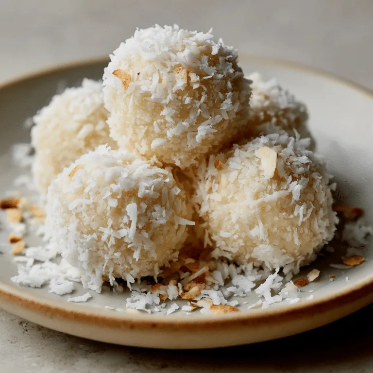 Coconut Snowballs Recipe