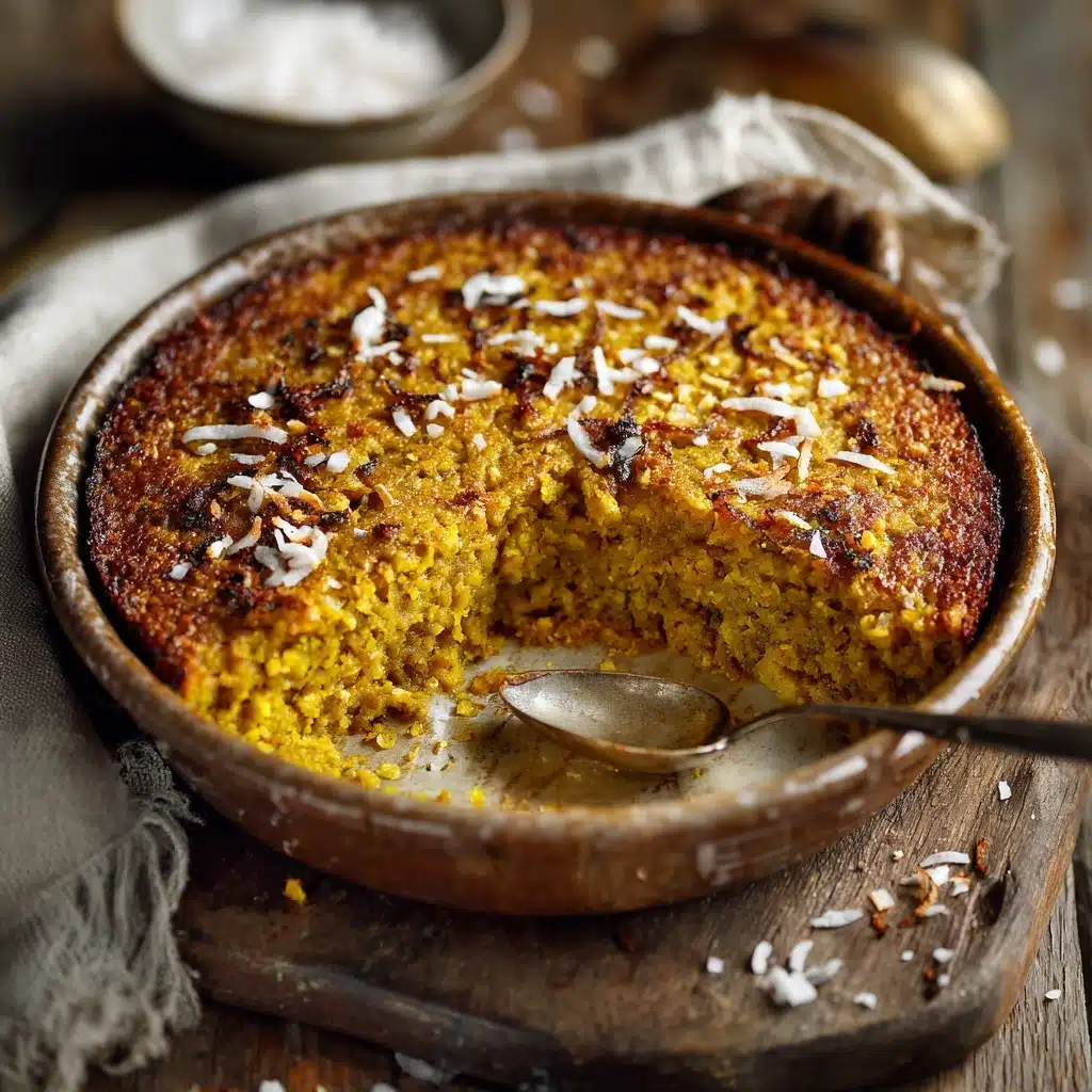Turmeric Coconut Oat Bake Recipe