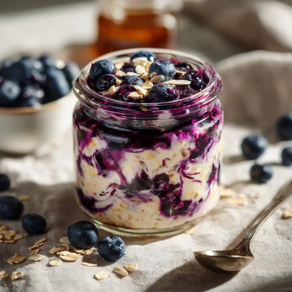 Blueberry Overnight Oats Recipe