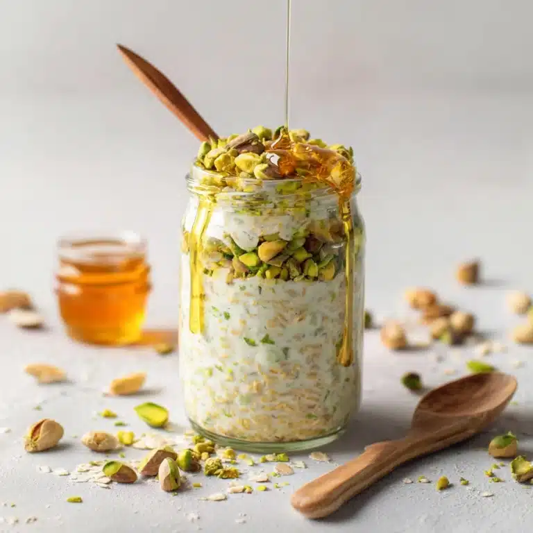 Pistachio Overnight Oats Recipe
