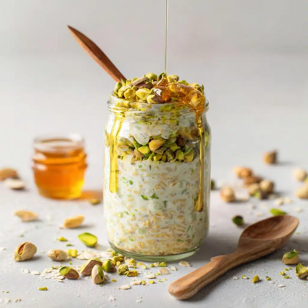 Pistachio Overnight Oats Recipe
