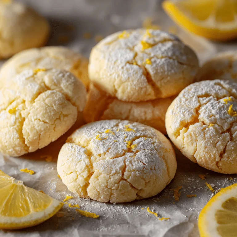 Lemon Cookies Recipe