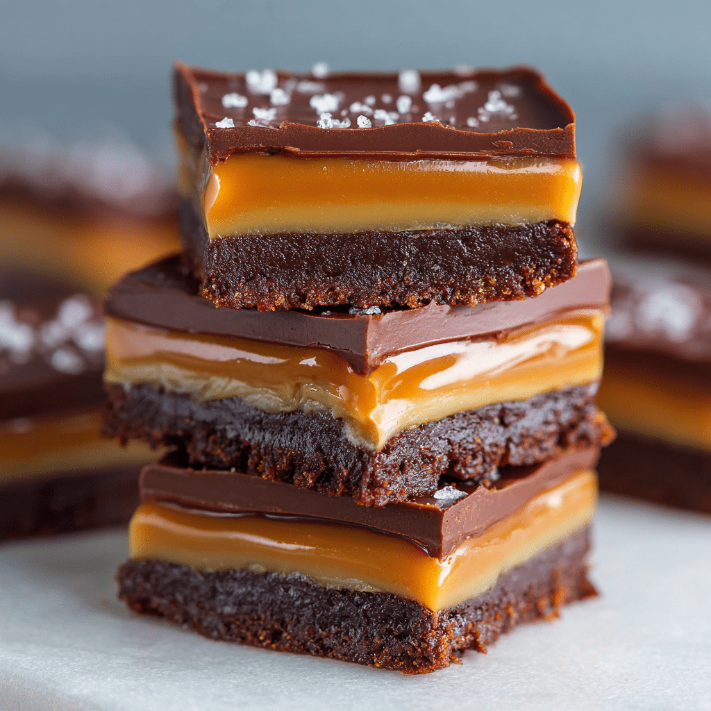 Chocolate Caramel Bars Recipe