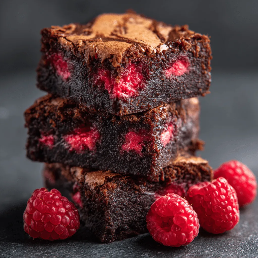 Raspberry Brownies Recipe