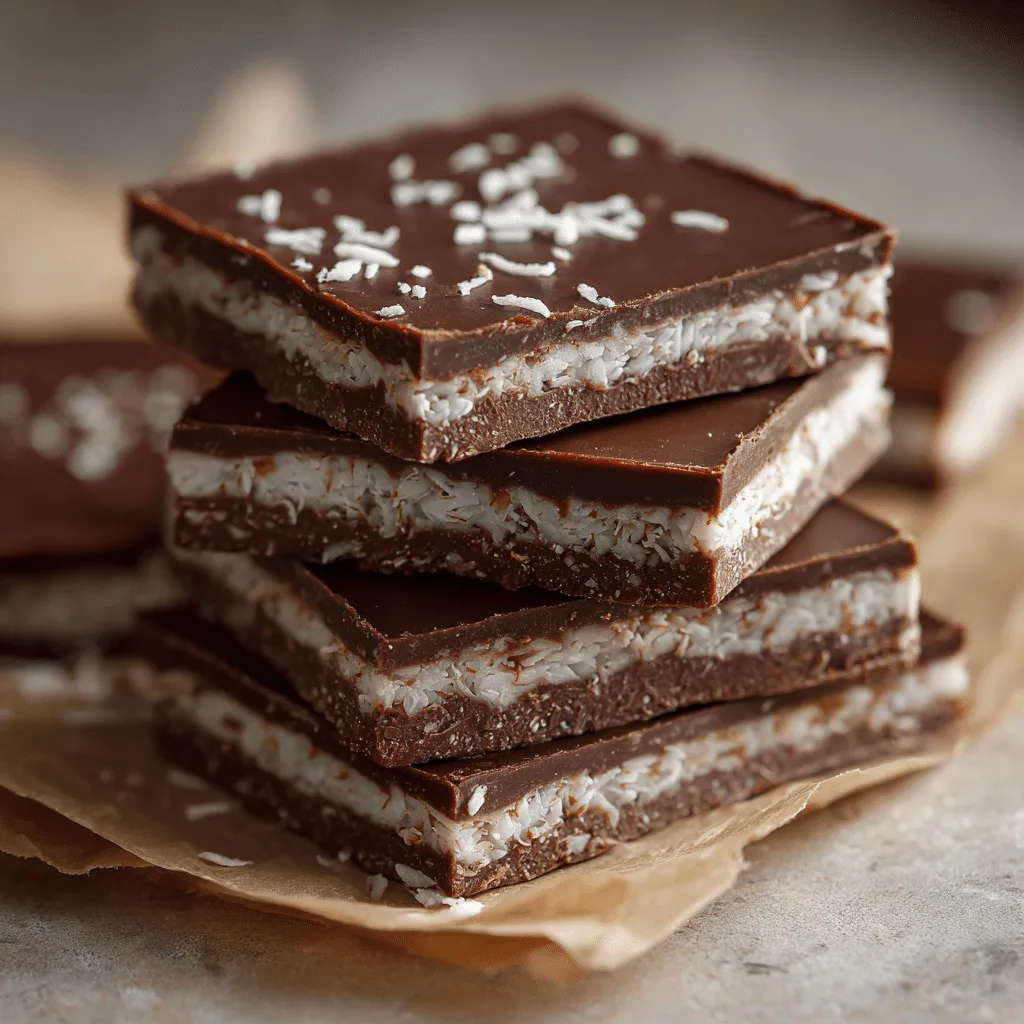 Chocolate Coconut Slice Recipe