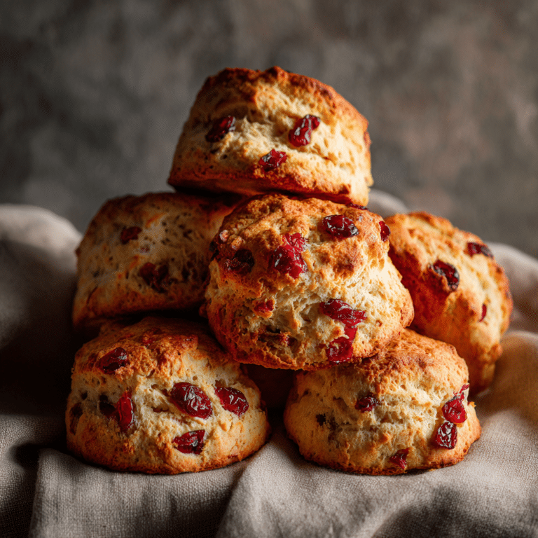 Cranberry Orange Scones Recipe