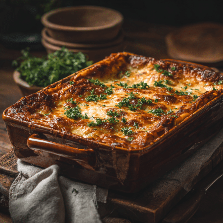 Chicken Lasagna Bake Recipe