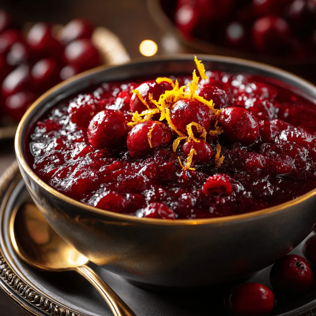 Classic Christmas Cranberry Sauce Recipe