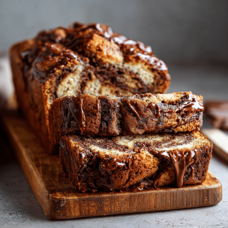 Moist Nutella Banana Bread Recipe