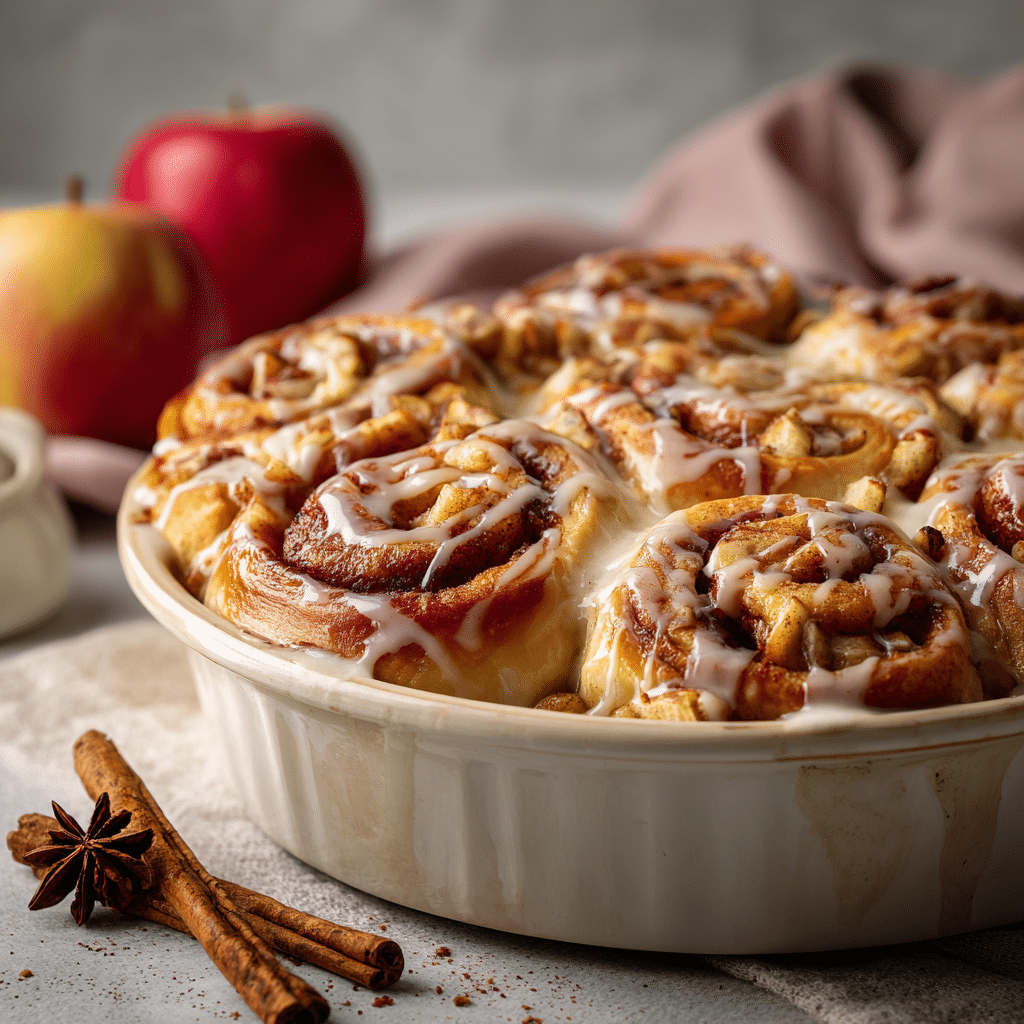 Apple Cinnamon Rolls With Apple Pie Filling Recipe